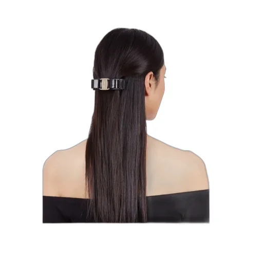 Salvatore Ferragamo Logo Engraved Hair Clip