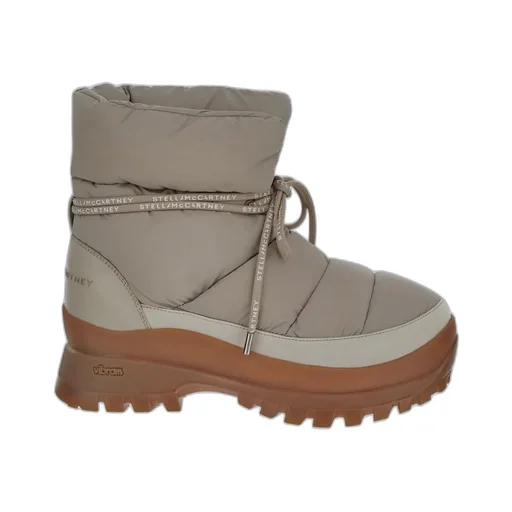 Stella Mccartney Round Toe Puffy Trace Boots