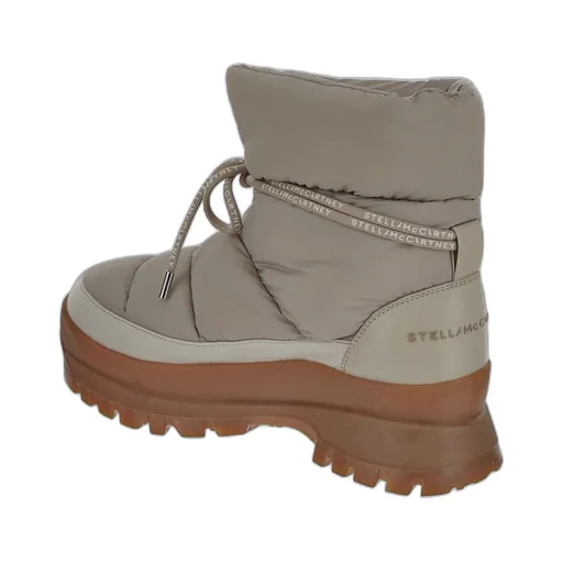 Stella Mccartney Round Toe Puffy Trace Boots