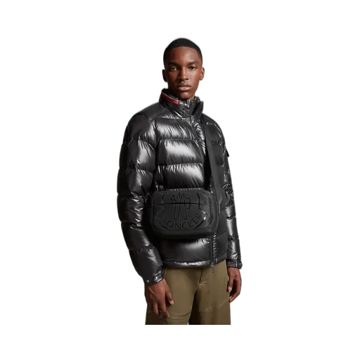 Moncler Logo Printed Zip-Up Camera Bag