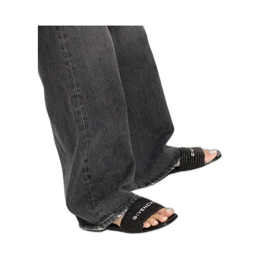 Givenchy 4G Open Toe Slip-On Slides
