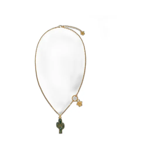 Medusa-Charm Chain Necklace