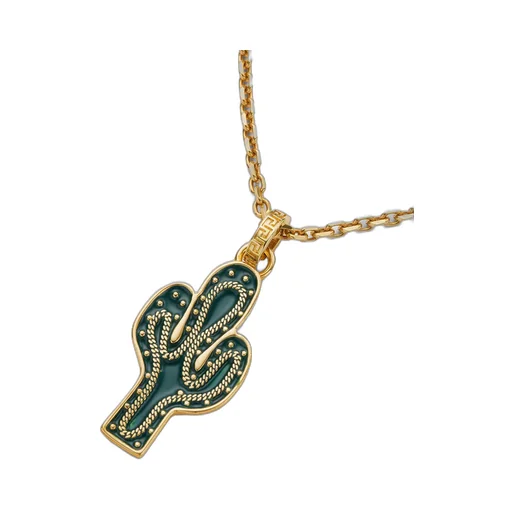 Medusa-Charm Chain Necklace