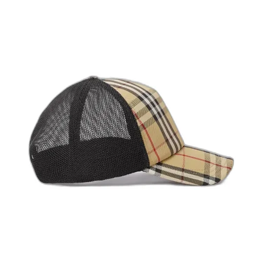 Burberry Checked Mesh Cap