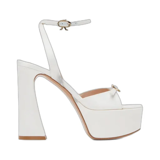 Logo High-Heeled Sandals
