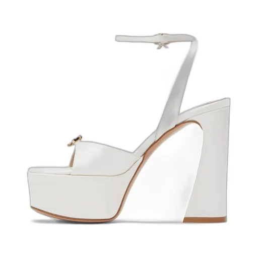 Logo High-Heeled Sandals