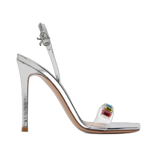 Logo High-Heeled Sandals