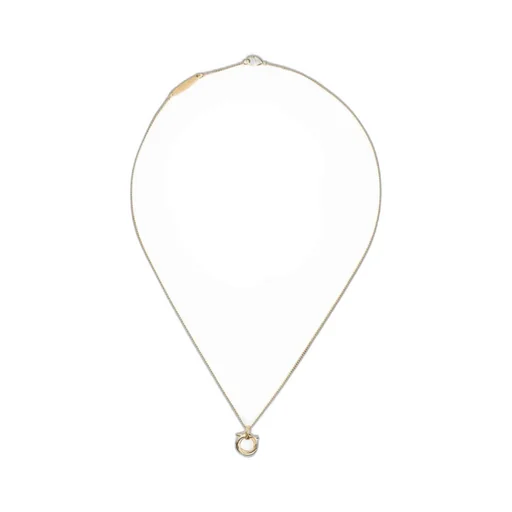 Salvatore Ferragamo Gancini Pendant Necklace