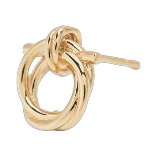 Salvatore Ferragamo Twisted Gancini Earrings