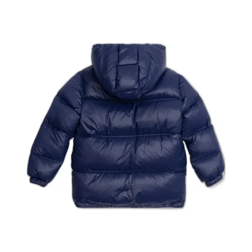 Versace Kids Logo-Embroidered Zipped Padded Jacket