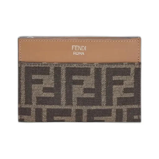 Brown Fabric Key Case