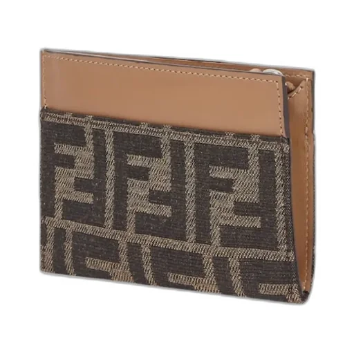 Brown Fabric Key Case