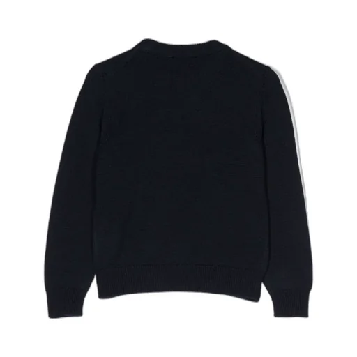 Versace Kids Medusa Head Motif Embroidered Crewneck Jumper