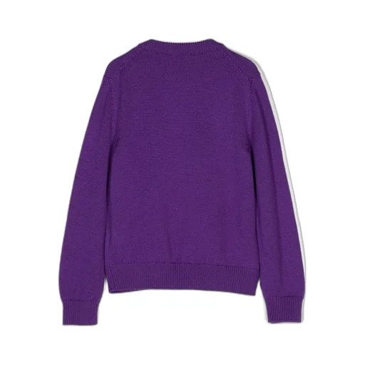 Versace Kids Medusa Head Motif Embroidered Crewneck Jumper