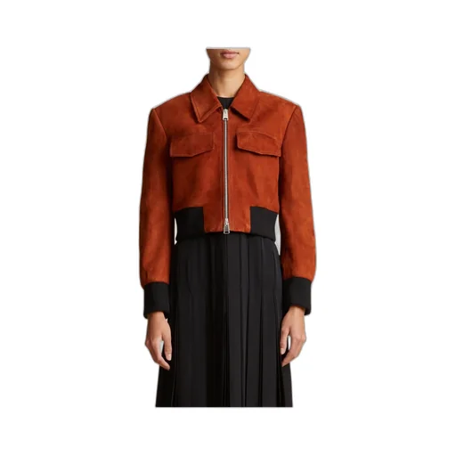 Khaite Hector Zip-Up Jacket