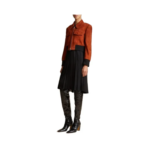 Khaite Hector Zip-Up Jacket