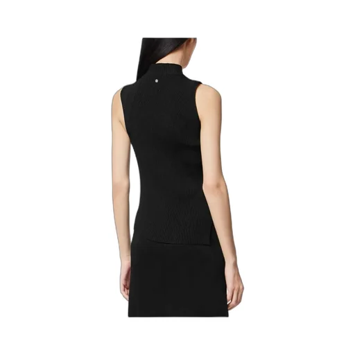Versace Asymmetrical Hem Sleeveless Knitted Top