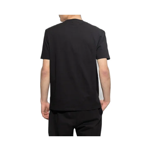 Versace Seashell Baroque Logo Embroidered Crewneck T-Shirt