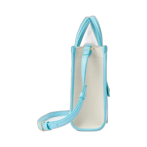 Mini Freya Horseferry-Print Tote
