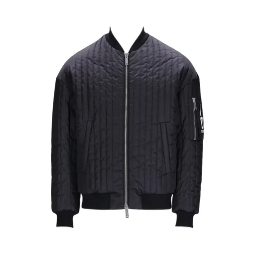 Dsquared2 Long Sleeved Quilted Zip-Up Jacket