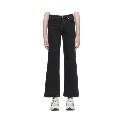 A.P.C. Wide-Leg Cropped Jeans