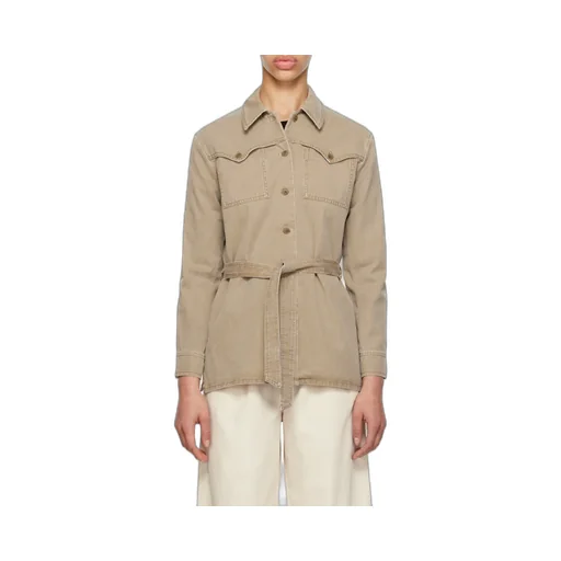 A.P.C. Belted Long-Sleeved Jacket
