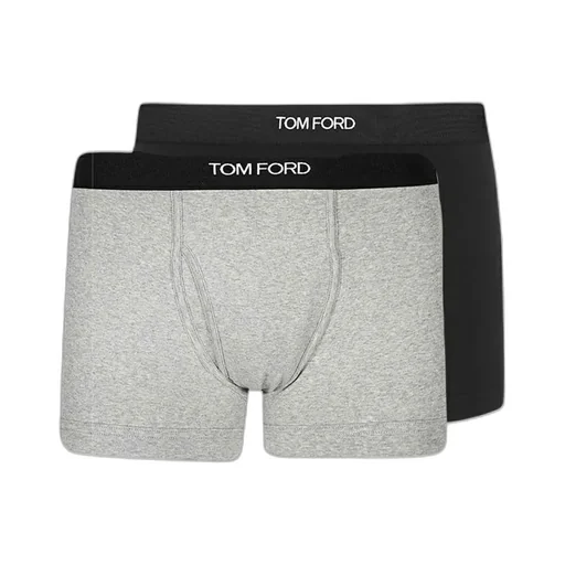 Tom Ford Logo Waistband Pack Of Two Boxers