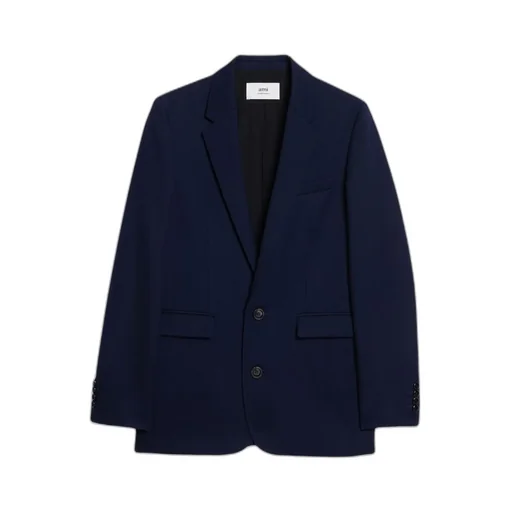 Single-Breasted Wool Blazer