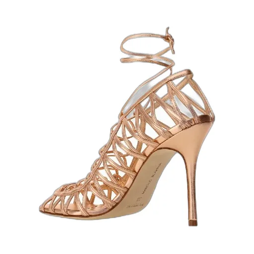 Logo High-Heeled Sandals
