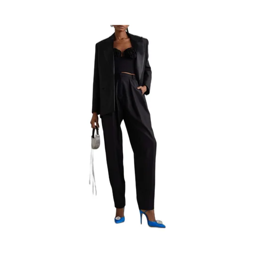 Long-Sleeved Suit Coat