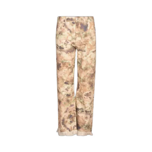 Tie-Dyed Pattern Trousers