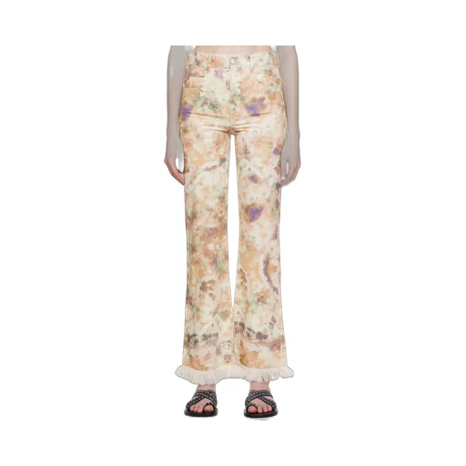 Tie-Dyed Pattern Trousers