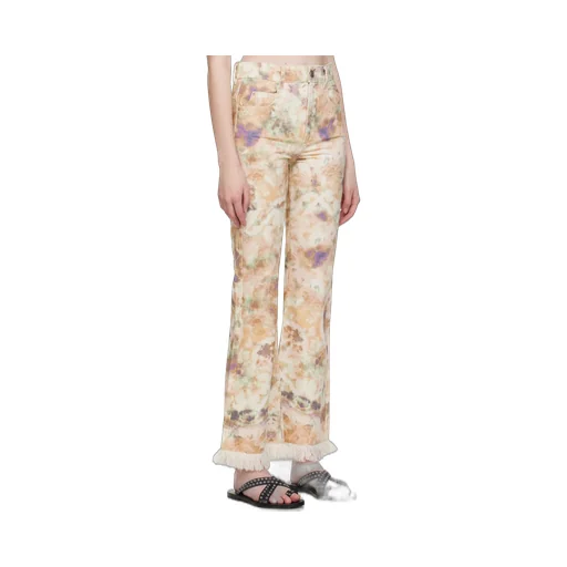 Tie-Dyed Pattern Trousers