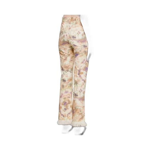 Tie-Dyed Pattern Trousers