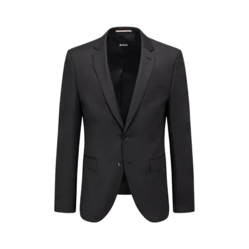 Virgin-Wool Single-Breasted Blazer