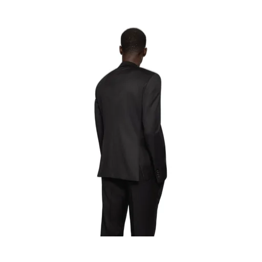 Virgin-Wool Single-Breasted Blazer