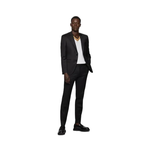 Virgin-Wool Single-Breasted Blazer