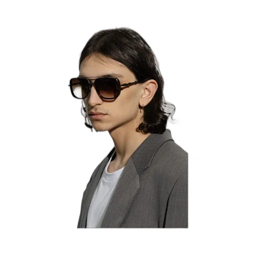 Balmain Eyewear Pilot Frame Officier Sunglasses