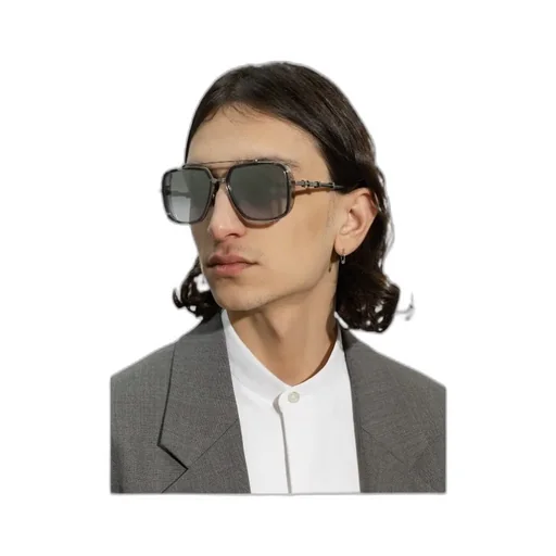 Balmain Eyewear Pilot Frame Officier Sunglasses