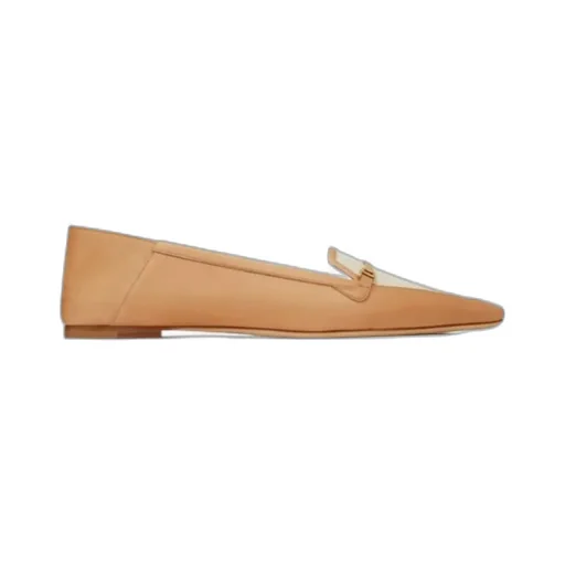 Saint Laurent Chris Pointed Toe Flat Shoes