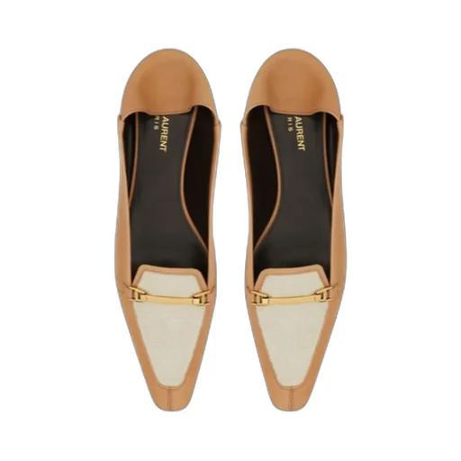 Saint Laurent Chris Pointed Toe Flat Shoes