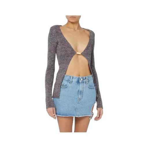 Glittered V-Neck Cardigan