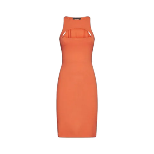 Dsquared2 Cut-Out Detailed Knitted Sleeveless Dress