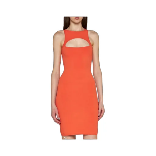 Dsquared2 Cut-Out Detailed Knitted Sleeveless Dress