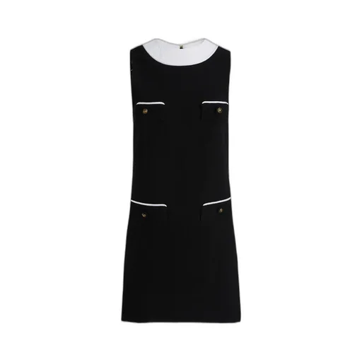 Moschino Pocket-Detailed Sleeveless Mini Dress