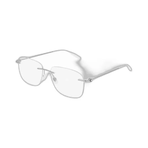Montblanc Eyewear Rimless Square Glasses