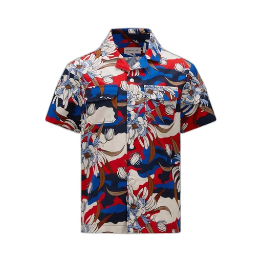 Moncler Enfant Floral-Printed Buttoned Shirt
