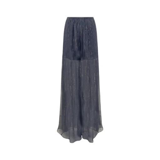 Rochas Sheer Wide Leg Pants