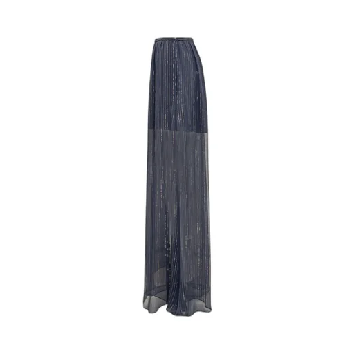 Rochas Sheer Wide Leg Pants