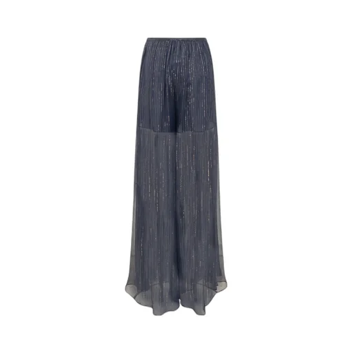 Rochas Sheer Wide Leg Pants